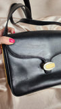 Gucci Black and Gold Shoulder Bag - 0938