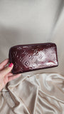 Louis Vuitton Monogram Vernis Burgandy Zippy Wallet - 58