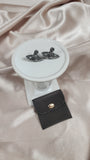 Vivienne Westwood Tiny Orb Rhinestone Gun Metal - 1018