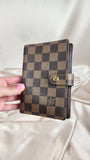 Louis Vuitton Damier Ebene Agenda PM Day Planner Cover - 2180