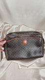 Celine Brown Macadam Canvas Clutch/Pouch - 0997