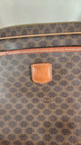 Celine Brown Macadam Canvas Clutch/Pouch - 0997