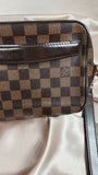 Louis Vuitton Damier Ebene Pochette Saint Paul Clutch Bag - 2181