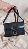 Christian Dior Trotter Black Canvas Shoulder Bag - 2204