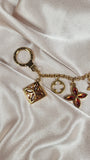Louis Vuitton Porte Cles Chainne Ice Flower Bag Charm - 2234