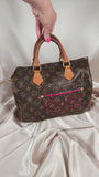 Louis Vuitton Limited Edition Speedy 30 Perforated Canvas - 1389