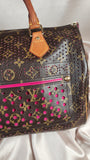 Louis Vuitton Limited Edition Speedy 30 Perforated Canvas - 1389