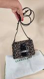 Longchamp Black & Brown Shoulder Bag - 1462