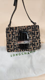 Longchamp Black & Brown Shoulder Bag - 1462