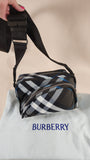 Burberry Blue/Brown Nova Check Camera Bag - 1365