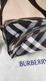 Burberry Blue/Brown Nova Check Camera Bag - 1365