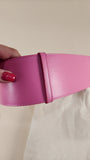 Jacquemus Pink and Gold Leather Belt - 1459