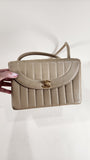 Chanel Beige Mademoiselle Lamb Skin Shoulder Bag - 2463