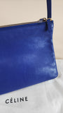 Celine Blue Leather Shoulder Bag - G0708