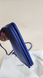 Celine Blue Leather Shoulder Bag - G0708