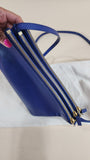Celine Blue Leather Shoulder Bag - G0708
