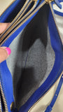 Celine Blue Leather Shoulder Bag - G0708