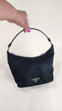 Prada Black Nylon Handbag - 2499
