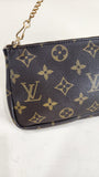 Louis Vuitton Monogram Sac Shopping Pochette Pouch - 2493