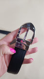 Louis Vuitton Black Epi Leather Belt size 44/110 - 2505