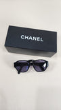 Chanel Black CC Sunglasses - 2509