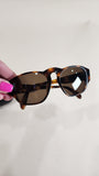 Chanel COCO Mark Brown Frame Sunglasses - 2512