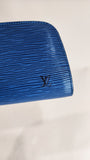 Louis Vuitton Blue Epi Dauphine Pouch - 2539