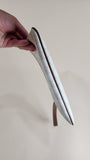 Gucci GG White Canvas Wristlet Clutch  - G0424