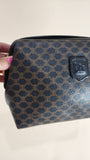Celine Black/Brown Macadam Pouch - 2548