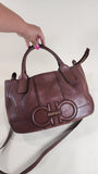 Salvatore Ferragamo 2way Brown Leather Hand Bag - 2498