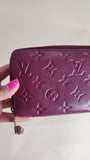 Louis Vuitton Monogram Empriente Magenta Leather Zippy Wallet - 1612