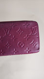 Louis Vuitton Monogram Empriente Magenta Leather Zippy Wallet - 1612