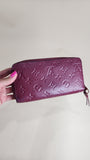 Louis Vuitton Monogram Empriente Magenta Leather Zippy Wallet - 1612