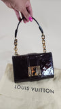 Louis Vuitton Monogram Amarante Vernis Vermont Ave Shoulder Bag- 2546