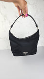 Prada Black Nylon Handbag - 2499