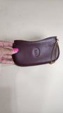 Cartier Burgandy Leather Pouch - 2551