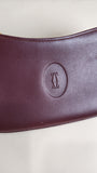 Cartier Burgandy Leather Pouch - 2551
