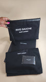 Saint Laurent Black Canvas Clutch - 2311