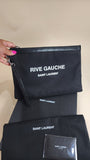 Saint Laurent Black Canvas Clutch - 2311