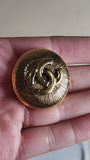 Chanel Gold CC Logo Brooch - 2488