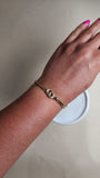 Dior Gold Color CD Bracelet - 2537