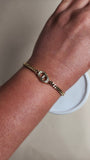 Dior Gold Color CD Bracelet - 2537