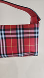 Burberry Red Nova Check Hand Bag - 2569