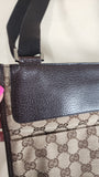 Gucci GG Beige Canvas Crossbody Bag - 2572