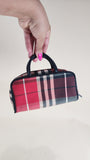 Burberry Red Nova Check Hand Bag - 2570
