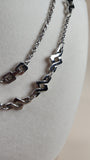 Givenchy Silver Tone Chain Necklace - 2558