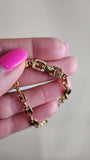 Givenchy Gold Tone Chain Bracelet - 2579