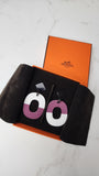 Hermes Isthme Drop Buffalo Horn Pierced Earrings - 2559