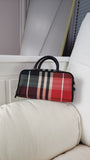 Burberry Red Nova Check Hand Bag - 2570