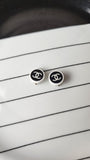 Chanel CC Logo Round Acrylic Clip-on Earrings - 2557